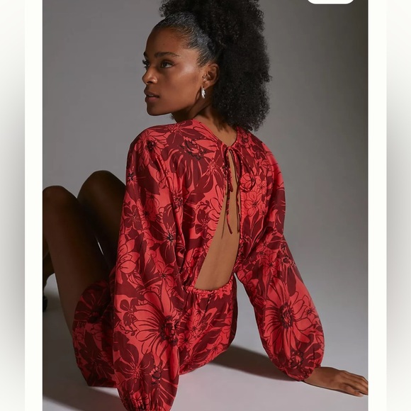 Faithfull the Brand Alba playsuit/romper, M NWT - Picture 2 of 7